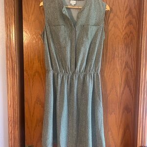 Merona Textured olive Green Mini Dress